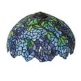 thumbnail image 4 of Meyda Tiffany 157253 Wisteria 9.5" Tall Lamp Shade, 4 of 5