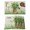 Green Gold Beige, variant on Happy St. Patrick's Day Placemats Set of 6, Spring Green Lucky Clovers Leaf Placemats for Dining Table, Place Mats for Kitchen Tabletop, Waterproof Wipeable Dining Table Mats Set