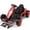 12V Red, variant on EVOKEDEN 24V Electric Go Kart, Drift Racing Kart with Adjustable Seat & Bluetooth, Ride On Toy for Kids 6-12, Red