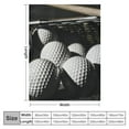 thumbnail image 4 of Orinice Golf Balls Club Basket Theme Warm Lightweight Blanket Soft Fleece Blankets for All Seasons - Multiple Sizes Available 50x60in, 4 of 6