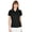 Black, variant on Charles River Apparel 2811 Women's Classic Solid Wicking Polo-Black-3XL