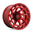 thumbnail image 3 of XD Aluminum Rim XD860 ONSLAUGHT 20X10in Candy Red Finish, XD86021068918N, 3 of 5