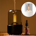 thumbnail image 2 of Advancent Humidificador de aire de 120ml, difusor de Aroma eléctrico, apagado automático, portátil, Mini viaje, hogar, coche, oficina, escritorio, Humidificadores  beis Advancent HA066304-01, 2 of 6
