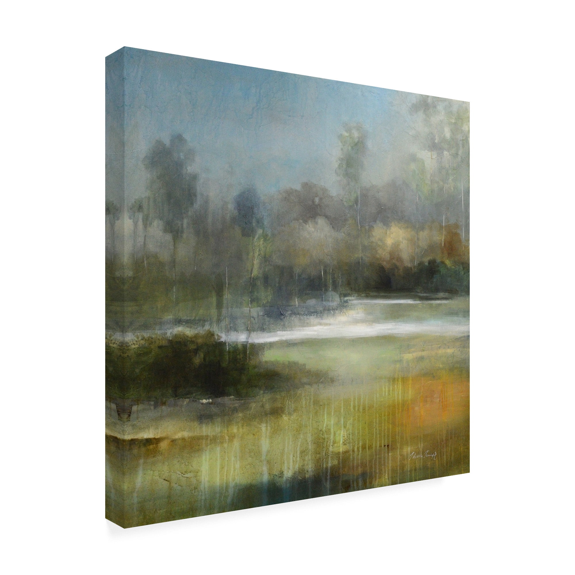 Trademark Fine Art 'A Quiet Place' Canvas Art by J Austin Jenning