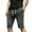Dark Gray, variant on Hurxie Men's Baggy Jean Shorts Loose Fit Jorts Y2K Streetwear Denim Shorts Black,S