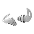 thumbnail image 3 of Sleeping Earplugs Silicone Earbuds Noise Reduction Reusable Earplugs for Office Home, Gray, 3 Layers, 3 of 9