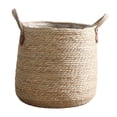 thumbnail image 2 of Cesta de Mimbre para Plantas, Cesta Decorativa de Almacenamiento, Macetas de Gran Capacidad, Contenedor para Plantas para Césped, Jardín, Balcón, Alfé M, 2 of 9