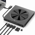 thumbnail image 2 of 6 in 1 Burner Portable External USB3.0/Type-C Disc Optical Drive, 2 of 5