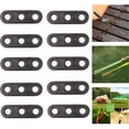 thumbnail image 1 of lote De 10 Tendeurs De Corde 3 Trous Pour Camping En Plein Air - Tendeurs De Corde Pour Tente, Accessoire De Camping, Noir, Taille Unique-, 1 of 5