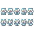 thumbnail image 2 of 10 pegatinas de alerta anticolisión, película repelente de aves, pegatinas reflectantes para ventanas, pegatinas antipájaros para ventanas de patio, 2 of 9