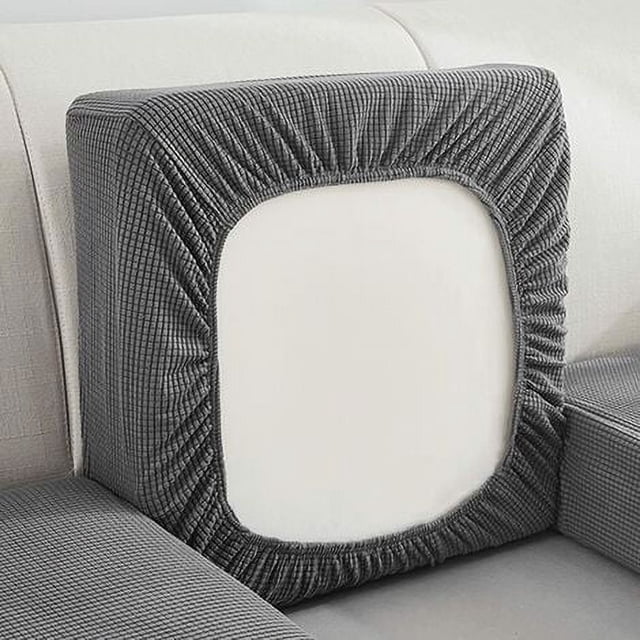 Funda de cojín elástica para sofá, funda protectora para muebles, funda para asiento de sofá, fundas para sofá, protector de muebles a prueba de polvo (color: 1, tamaño: S (50-65 cm))
