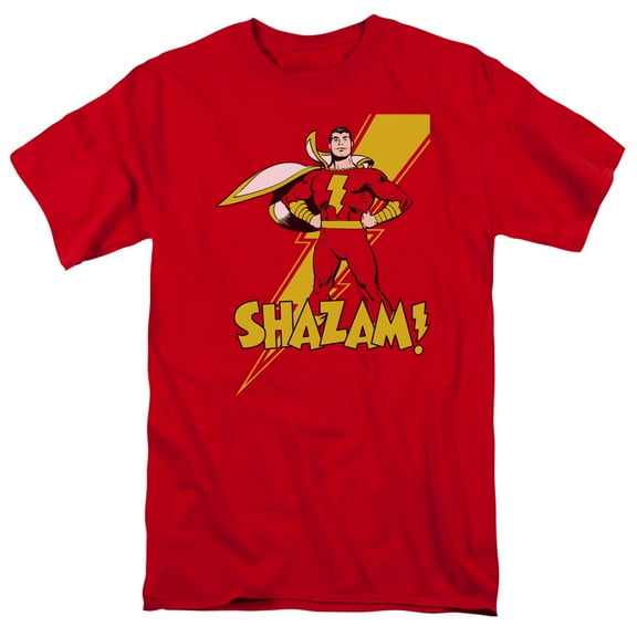 DC Comics Shazam! Mens Short Sleeve Shirt