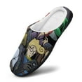 thumbnail image 3 of The Real Ghostbusters Fuzzy Cotton Slippers For Mens Winter Cotton Lightweight Anti-slip Rubber Sole Slippers House Open Back Slippers Closed Toe Slippers, 3 of 9