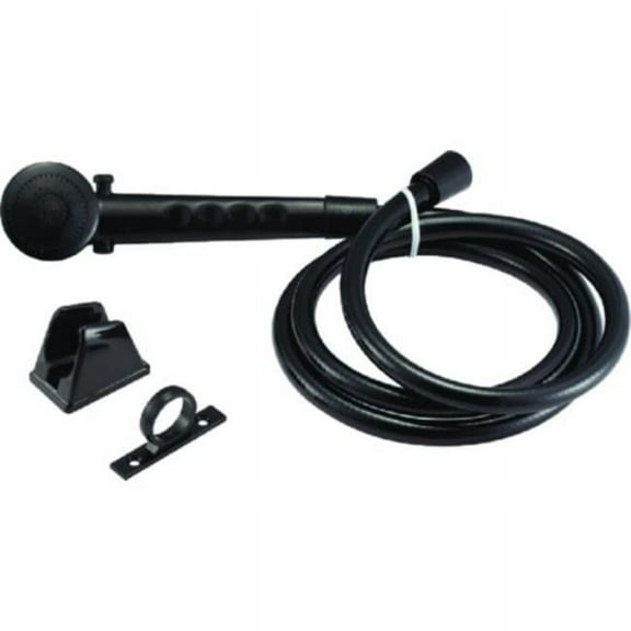 Dura Faucet D6U-DFSA130MB RV Single Function Shower Wand & Hose Kit, Matte Black