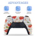 thumbnail image 4 of Strawberry Fruit Watercolor PS5/PS5 Pro/PS5 Slim Digital Disc Skin Sticker For Console And Controller Skins, 4 of 7
