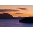 thumbnail image 2 of Grandmaison, Mike 32x23 Black Ornate Wood Framed with Double Matting Museum Art Print Titled - Canada, Newfoundland Humber River at dusk, 2 of 4