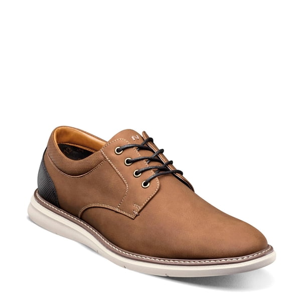 Zapatos Nunn Bush Chase 2.0 Casual Oxford con Cordones Cognac Ancho