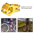thumbnail image 4 of Accesorio de ciclismo con vástago fijo para manillar de bicicleta de montaña de aleación de aluminio de 31,8 mm (dorado), 4 of 8