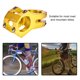 thumbnail image 4 of Accesorio de ciclismo con vástago fijo para manillar de bicicleta de montaña de aleación de aluminio de 31,8 mm (dorado), 4 of 10