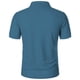 thumbnail image 5 of pstuiky camisetas de hombre, Camisa de manga corta con cuello vuelto, versátil, de color liso y estilo informal para hombre camisas casuales para hombre xxxl, 5 of 5