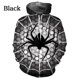 thumbnail image 3 of Sudadera con capucha con estampado 3D de araña para hombre, ropa de calle de hip hop personalizada, sudaderas con capucha para primavera y otoño para hombre, 3 of 5