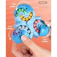 thumbnail image 4 of Juguetes sensoriales pop, juguetes para niños, alivio del estrés, autismo, alivio de la ansiedad, rompecabezas para adultos, juguetes de aprendizaje y educación, juegos giratorios de frijoles mágicos,, 4 of 4