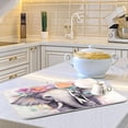 thumbnail image 6 of Elephant Dish Drying Mat, Absorbent Microfiber Pad Protector For Kitchen Counter Top Mat Dish Drainboard 16x18in, 6 of 7