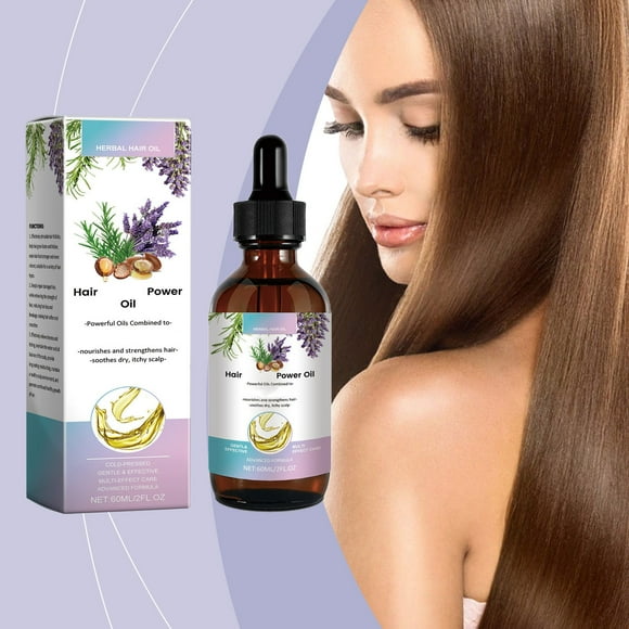 Clearance Items! Gspmoly Essential Oils, Rosemarys Mint Light Scalp and Hair Strengthening Oil 60Ml Aromatherapy Oils
