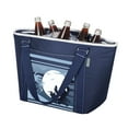 thumbnail image 2 of Oniva Lilo & Stitch Scrump - Topanga 24-Can Insulated Cooler Tote Bag, Leakproof Soft Sided Cooler, Navy Blue, 2 of 3