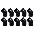 thumbnail image 1 of 10 piezas de conectores de tubería de PVC, codo de 45 degree, acoplamiento de enchufe de mueble para bricolaje, estantería de PVC, cobertizo, 25 mm, 1 of 8