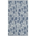 thumbnail image 2 of SAFAVIEH Montauk Rhoda Geometric Area Rug, Navy/Ivory, 8' x 10', 2 of 5
