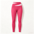 thumbnail image 3 of ATENAR Leggings for Women,Womens Leggings,Breathable,Butt Lifting,Moisture Wicking,Tummy Control,Hot Pink,3XL, 3 of 10