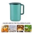 thumbnail image 6 of REACHISE 1 Gal Plastic Juice Pitcher w/ Lid Water Jug Iced Tea Lemonade Beverage Jar, 6 of 7