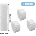 thumbnail image 2 of 150 Pcs Dental Gauze Rolls Dental Cotton Gauge Rolls Nasal Plugs Cotton Rolls Highly Absorbent Nose Nasal Plugs Rolls Cottons Pads Rolled for Dentists Kids and Adults (White), 2 of 7