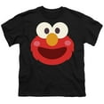 thumbnail image 2 of Sesame Street Elmo Kawaii Face Kids T Shirt for Youth Boys and Girls, Black, Medium, 2 of 5