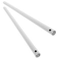 thumbnail image 1 of SEWCHICS 2Pcs Fan Extension Rod White Thickened Material for High Ceilings Weight Bearing, 1 of 8