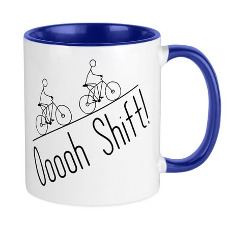 

CafePress - Ooooh Shift! - Ceramic Coffee Tea Novelty Mug Cup 11 oz