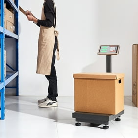 VEVOR 660 lbs / 0.1 Computing Digital Floor Platform Scale Shipping Postal Scale