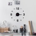 thumbnail image 1 of 2020 Home Decor Europe Style Modern Large Wall Clock Art Design DIY 3D Mirror Surface Sticker Home Decor DIY For New Year, 1 of 5