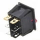 thumbnail image 3 of Red Light Illuminated 6 Pin Dual SPST ON/OFF Boat Rocker Switch AC 15A/250V 20A/125V, 3 of 5