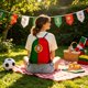 thumbnail image 5 of Flag Drawstring Backpack For Football Matches Sports Sackpack With Teams Print Ideal For Soccer Fans Games Daily Use, 5 of 6