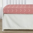 thumbnail image 3 of Sweet Jojo Designs Diamond Tuft Mauve Pink Ivory Off White 4 Piece Crib Bedding Set, 3 of 6