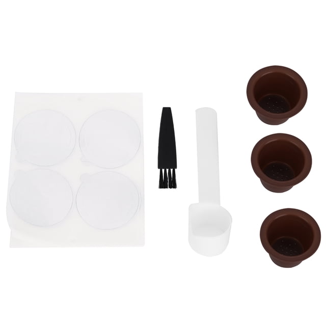 Cápsula de café reutilizable, taza de filtro de café descubierta, accesorios de máquina de café recargables
