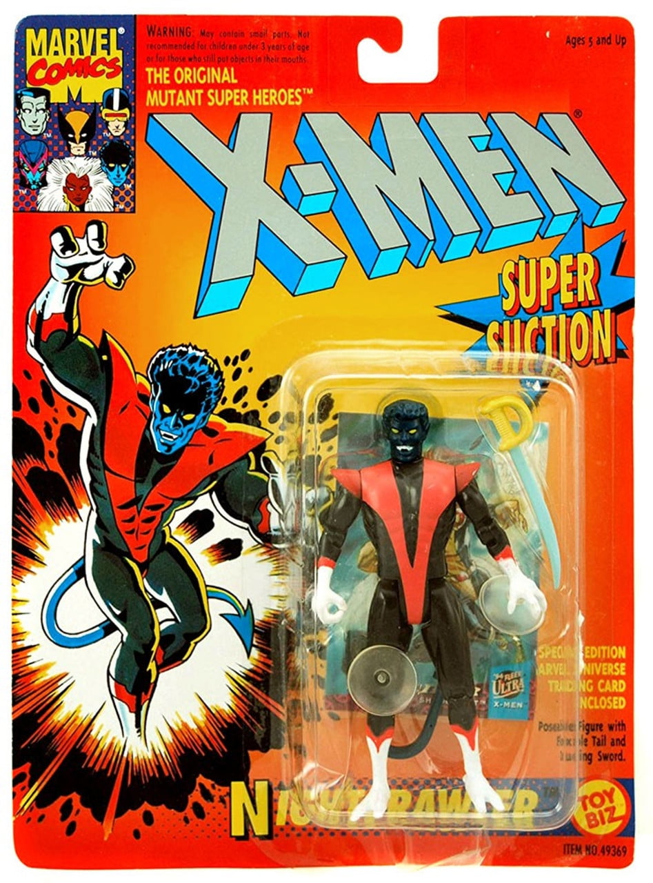 Marvel XMen Nightcrawler Action Figure [Super Suction]