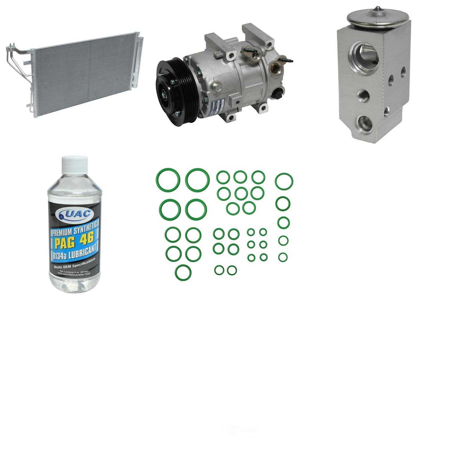 UAC KT 6263A Compressor-condenser Replacement Kit
