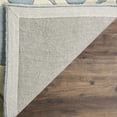thumbnail image 4 of SAFAVIEH Chatham Karina Geometric Wool Area Rug, Blue/Ivory, 8' x 10', 4 of 8