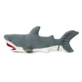 thumbnail image 4 of Melissa & Doug Giant Shark - Lifelike Stuffed Animal (over 3 feet long), 4 of 10