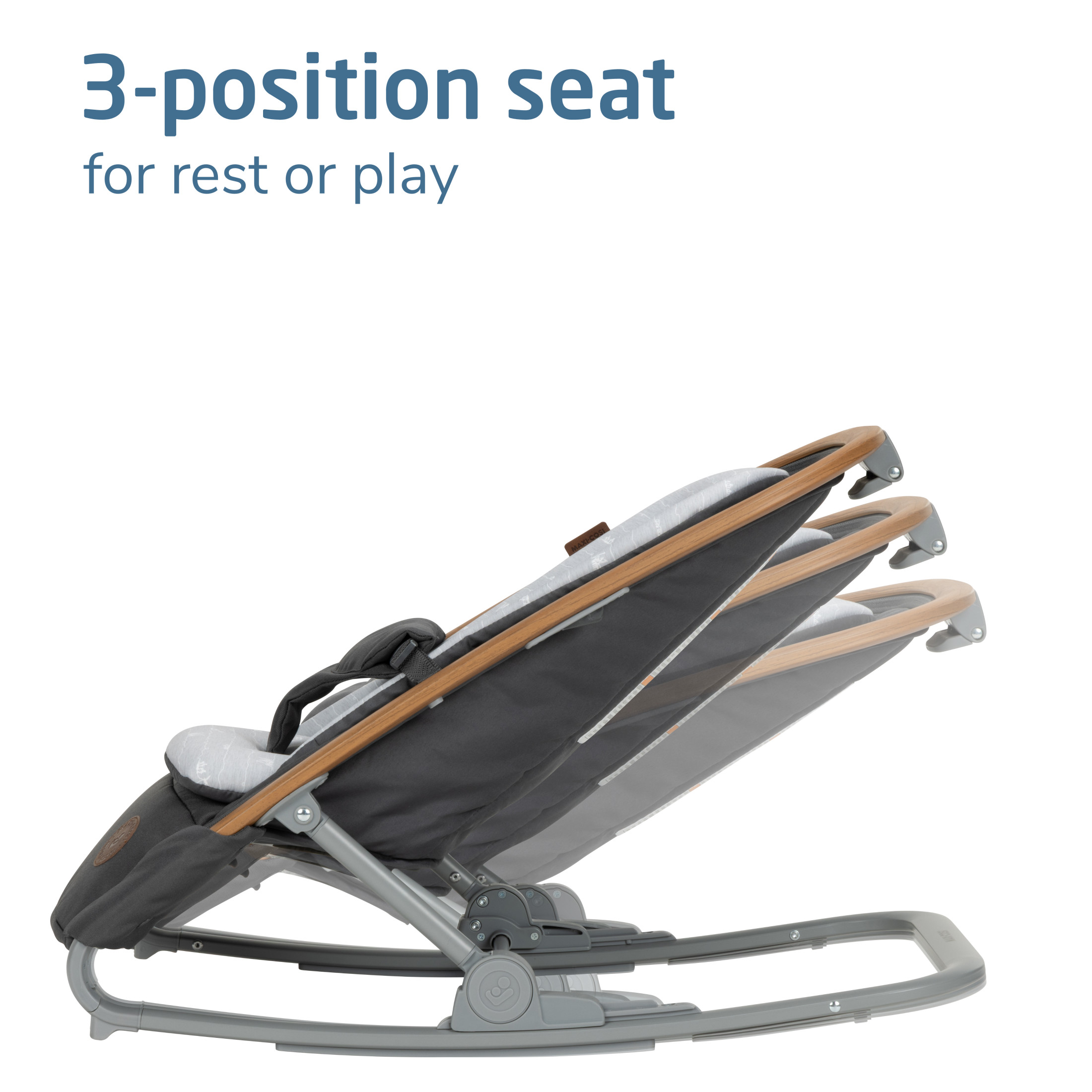 Maxi-Cosi Kori 2-in-1 Rocker Baby Chair, Oat EcoCare photo 6