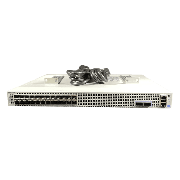 Restored Arista DCS-7020SR-24C2-R 24 Port 24x10GbE SFP+ 2x 100GbE QSFP Switch (Refurbished)