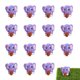 thumbnail image 1 of 30 Uds. Adorno de elefante Animal, paisaje de musgo, macetero suculento, accesorios, decoración de pasteles, adorno de mesa, 1 of 5